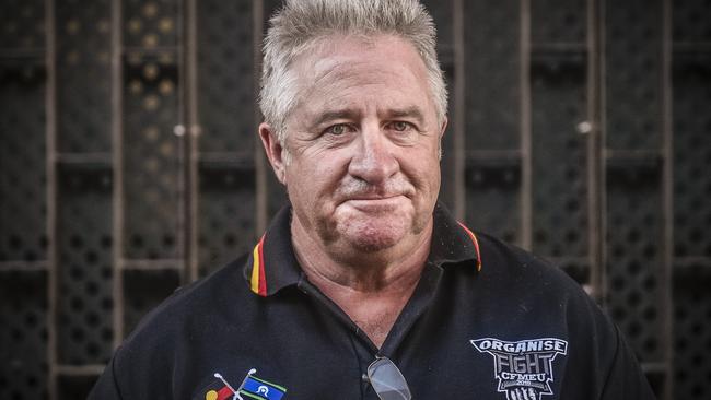 Lawyers for the CFMEU’s mining and energy division will argue that construction division national secretary Dave Noonan, pictured, does not validly hold the second role of national assistant secretary of the union, and will claim he failed to nominate for the role. Picture: Roy VanDerVegt