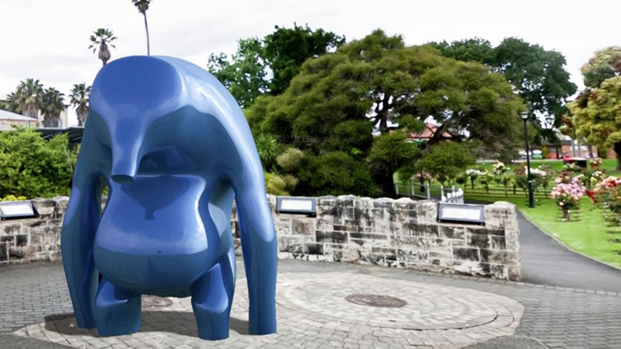 ‘Blue, chewed bubblegum’: $130k artwork suffers harsh backlash