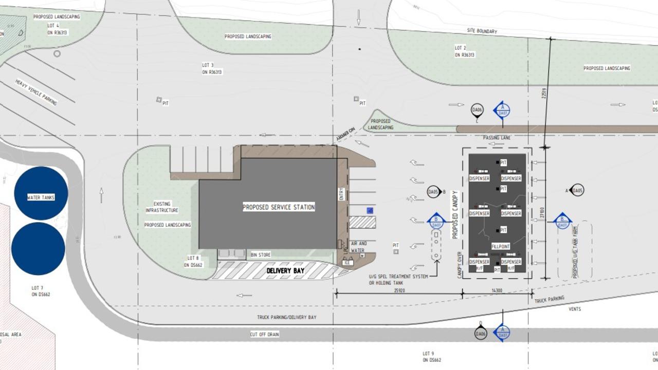 Plans have been lodged for a proposed new service station to be built at Raglan, which would see the Raglan Tavern repurposed.