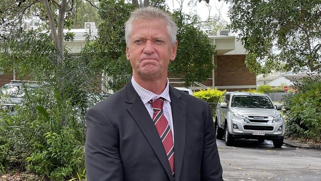 Detective Inspector Dave Drinnen at a press conference regarding the murder of Vanessa Godfrey. Picture: Aisling Brennan