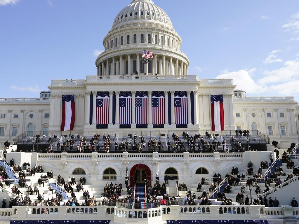 US Inauguration day photos: Capitol building two weeks after riots, Joe ...