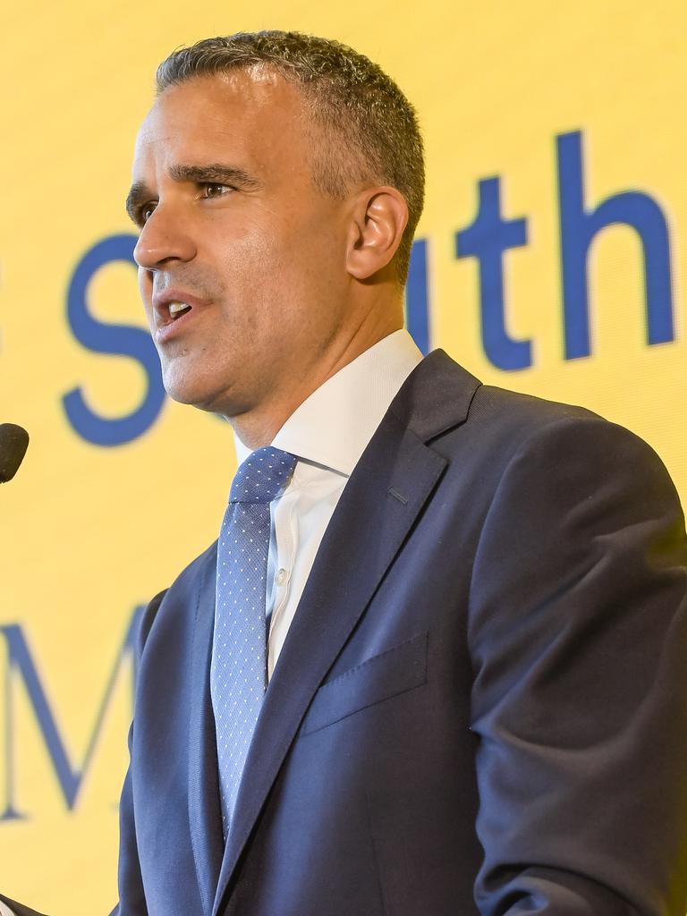 Premier Peter Malinauskas at the opening of the new building at Flinders University. Picture: NewsWire/Roy VanDerVegt