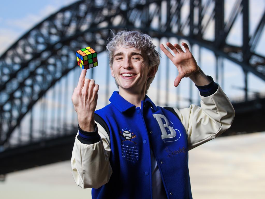 Daily Telegraph. 02, August, 2023.
Sydney social media star and magician Ash Magic, in Sydney, today.

Picture: Justin Lloyd.