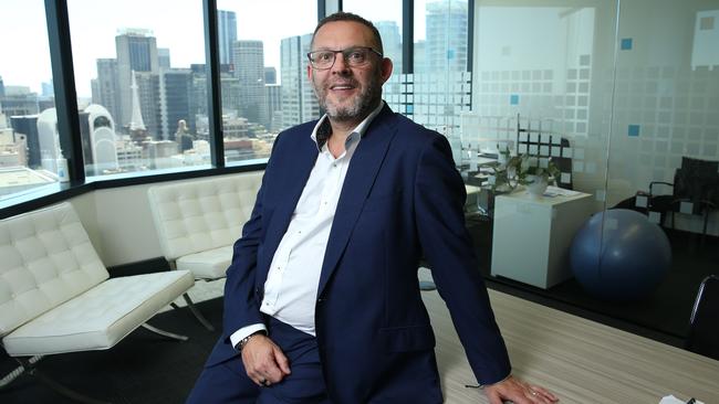 Nuix chief executive Jonathan Rubinsztein in Sydney. Picture: Britta Campion