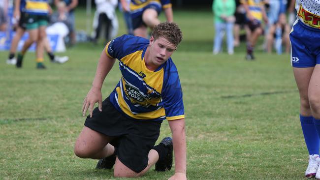 Day 1 of the King of the Country junior rugby union tournament at the Gold Coast Eagles Rugby Union Club. Under-15s: 10.40am: USQ Saints v Invitational Barbarians USQ Player No Barbarians Player No Pic Mike Batterham