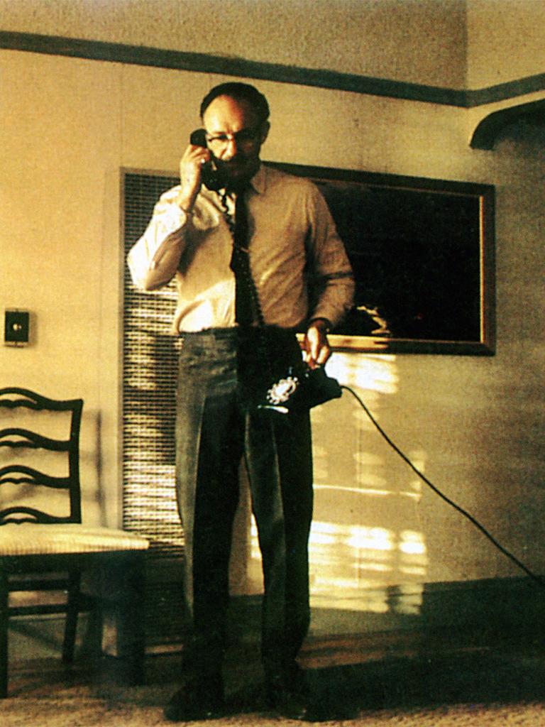#4: Harry Caul in The Conversation (1974) - Hackman played Harry Caul in Francis Ford Coppola’s film about a paranoid surveillance expert suspects that the couple he is spying on will be murdered.