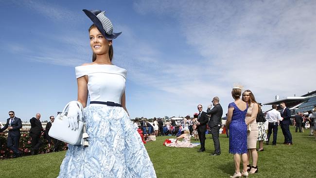 Melbourne Cup Day. Fashion in the Field