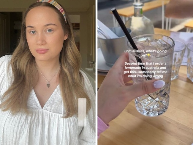 Swedish woman stuns Aussies with drink query. Picture: Supplied/TikTok