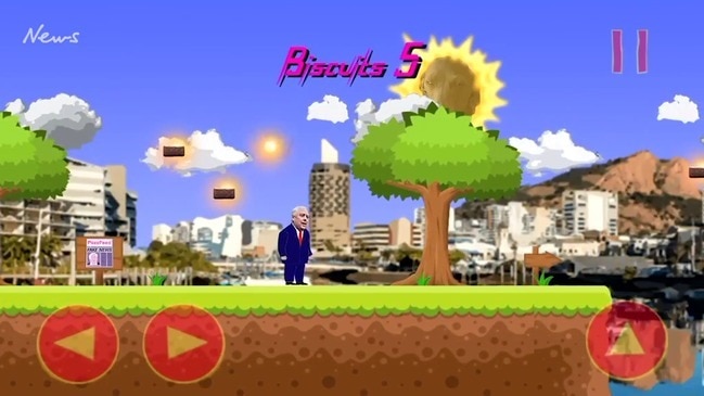 Clive Palmer launches video game