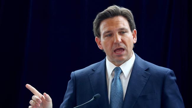 Florida Governor Ron DeSantis. Picture: Getty