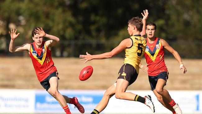 Koby LeCras has impressed across the champs. Picture: Maya Thompson/AFL Photos/via Getty Images