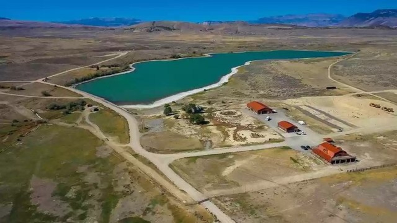 In 2019, the rapper made headlines when he set his sights on thousands of acres of land in Wyoming. Picture: Realtor