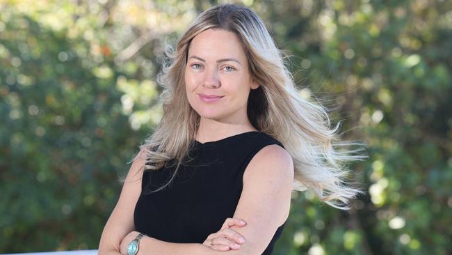 Gold Coast crypto consultant Sydel Sierra has tips on how Gold Coasters can protect themselves from surging online crypto scams. Picture: Glenn Hampson