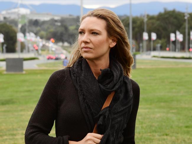 Anna Torv in a scene from Foxtel drama Secret City: Under the Eagle