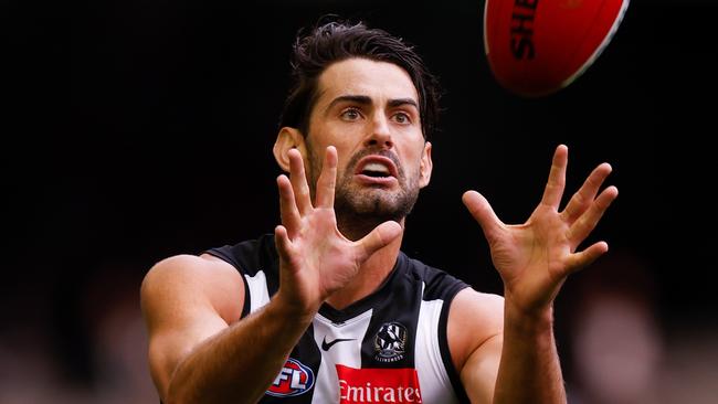 Brodie Grundy. Photo by Michael Willson/AFL Photos via Getty Images.