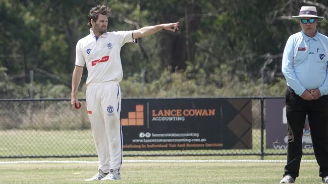 VSDCA: Williamstown bowler Sean Sturrock. Picture: Valeriu Campan