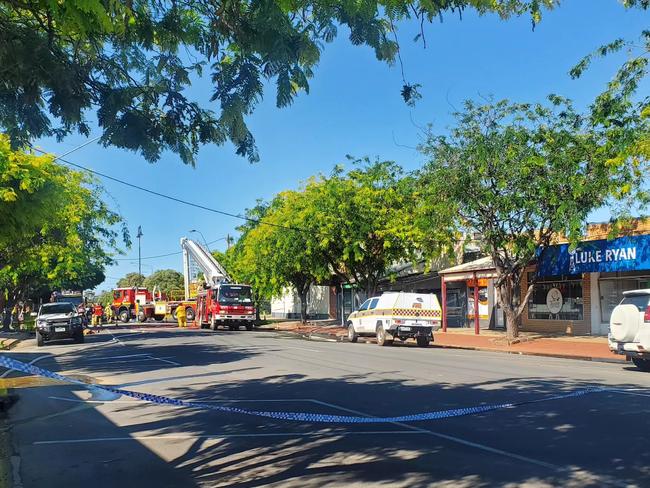 A Central Victorian tobacco store in Rochester was destroyed by fire.