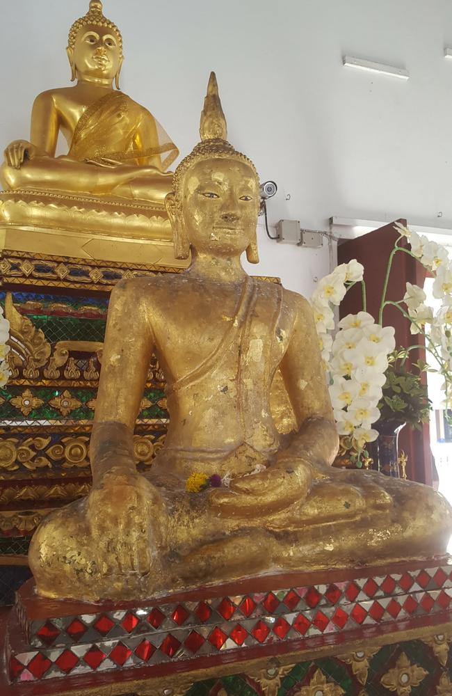 The so-called “Black Buddha" in Bangkok the couple were taken to. Picture: Dan Boland