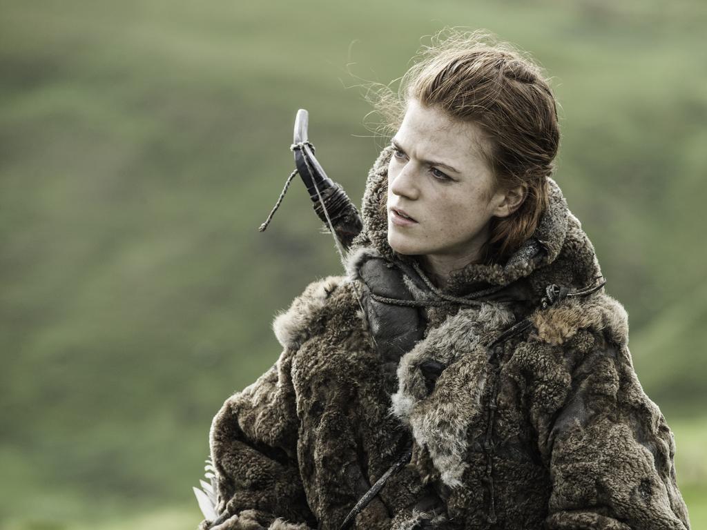  Ygritte in Game of Thrones.