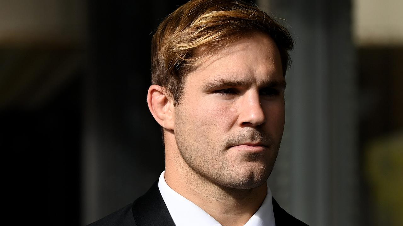 Rugby league player Jack de Belin’s sexual assault trial has begun. Picture: NCA NewsWire/Bianca De Marchi