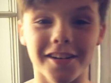 Cruz Beckham has shown he can sing.