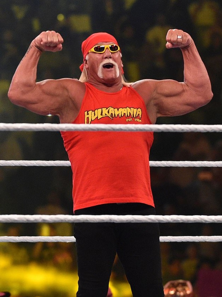 This is Hulk Hogan, the character Hemsworth has landed in his latest film.