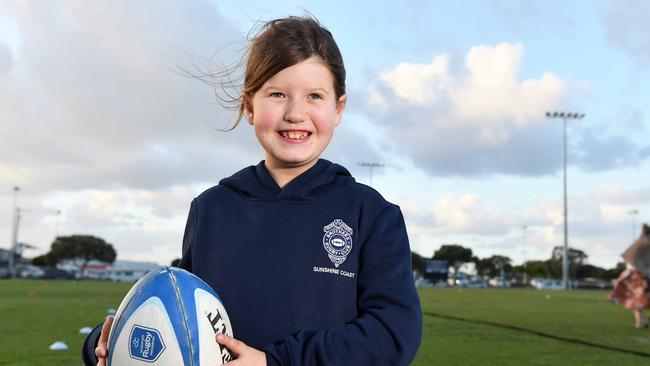 Sunshine Coast inclusion rugby union star Aurora Willmott. Picture: Patrick Woods.