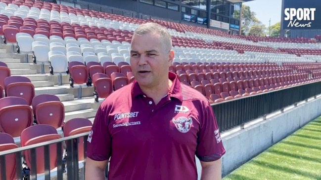 Anthony Seibold opens up on his first few weeks at Manly