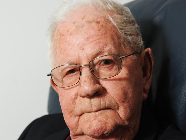 WWII veteran Ronald Haysom from Sunnybank Hills has a lot of memories to share. Photo: Paul Guy