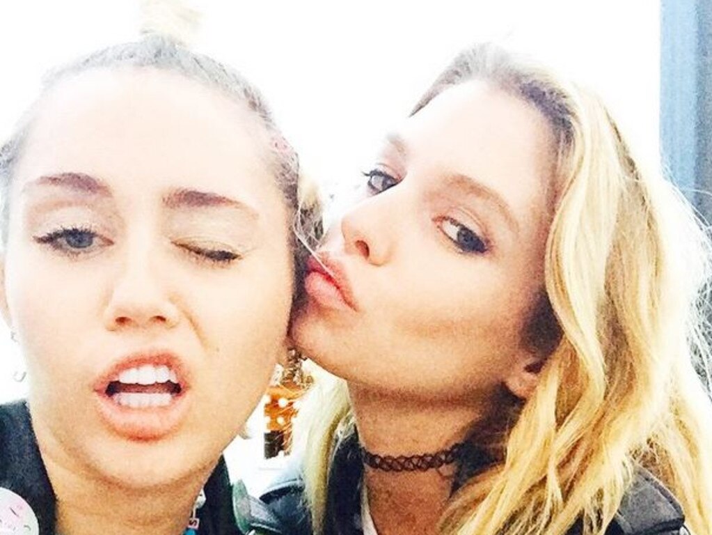 Miley Cyrus formerly dated supermodel Stella Maxwell, who’s now in a relationship with Kristen Stewart. Picture: Instagram