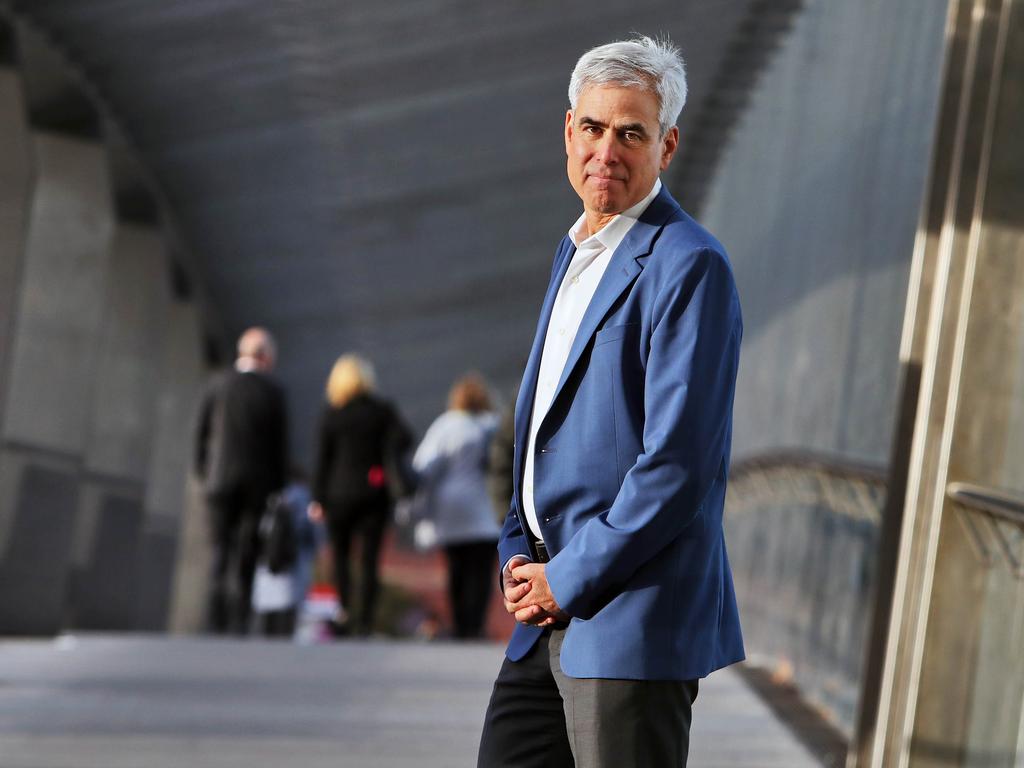 Professor Haidt spoke to NSW Premier Chris Minns ahead of Thursday’s Social Media summit. Picture: Aaron Francis/The Australian