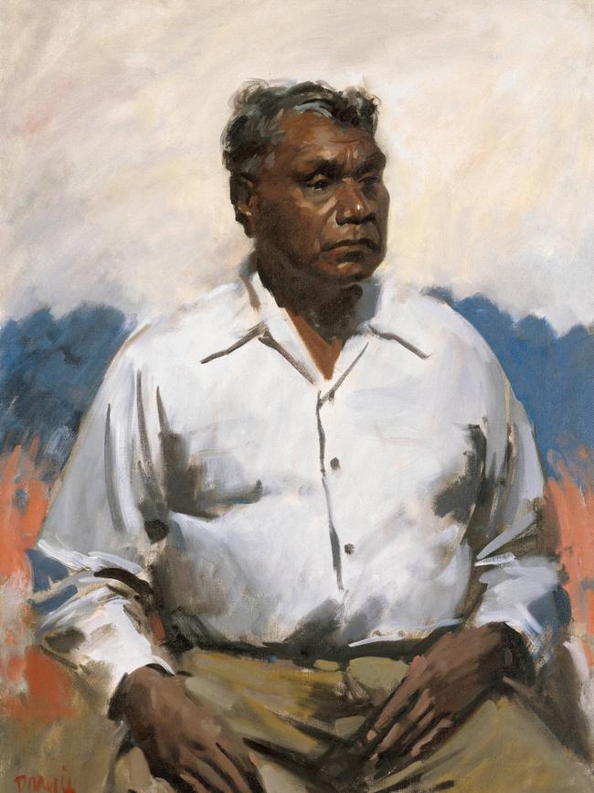 William Dargie’s Portrait of Albert Namatjira, 1956. Oil on canvas, 102.1 x 76.4 cm. C/o Queensland Art Gallery | Gallery of Modern Art