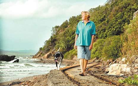 Quoin Island Resort caretaker Carol Willis has seen the island go from a booming resort to a deserted, run down establishment. . Picture: File photo