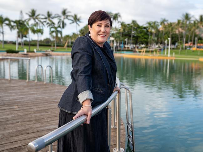 Acting Mayor Ann-Maree Greaney at The Rockpool on The Strand. Picture: Supplied