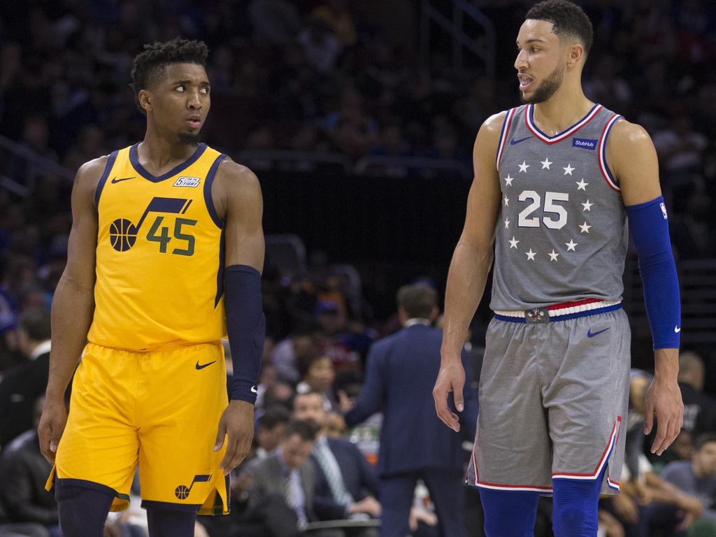 The Rookie Of The Year and Donovan Mitchell.