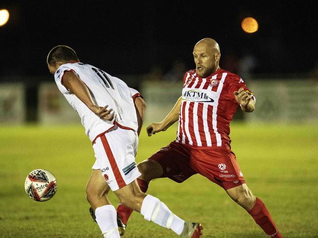 Darwin Olympic’s “Mr. Olympic” Mitchell Amidy has long been among the league’s best. Picture: Keri Megelus