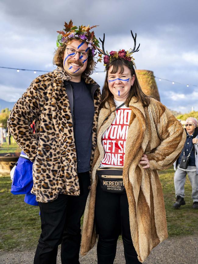 Willie Smith's Midwinter Festival Huonville - Tim Hobbs and Meg Thomas. Picture: Caroline Tan
