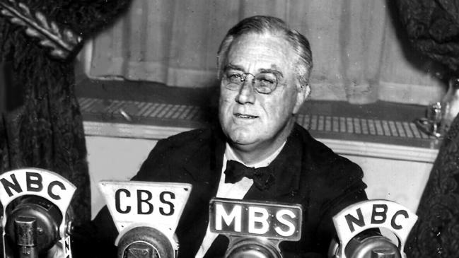 In 1940, US president Franklin D Roosevelt had support from the man he beat at the election for a ‘principled stand for freedom’.