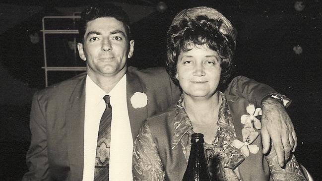 Tom Giudice met his wife – Shirley Hazel Giudice, nee St John, when he was 18 years old. Picture: Supplied