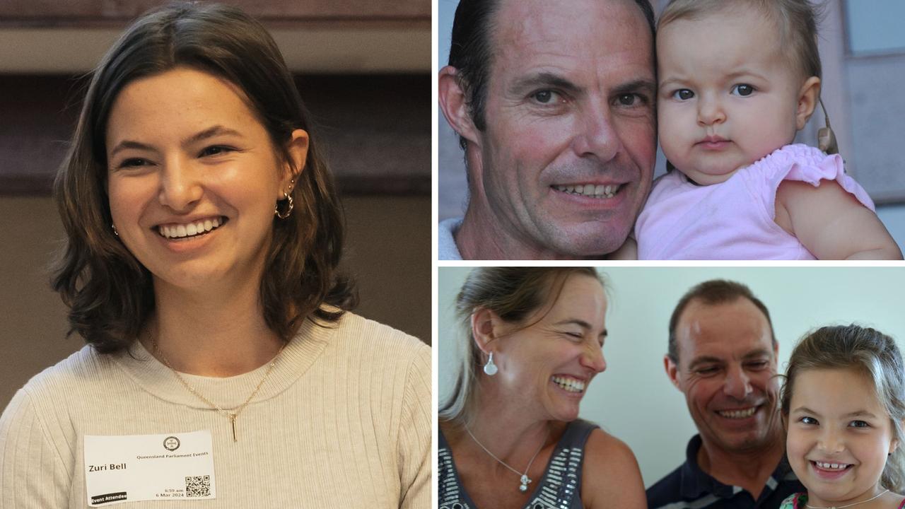 Deaf Sunshine Coast schoolgirl, Zuri Bell, states first double cochlear implant recipient. Picture - contributed.