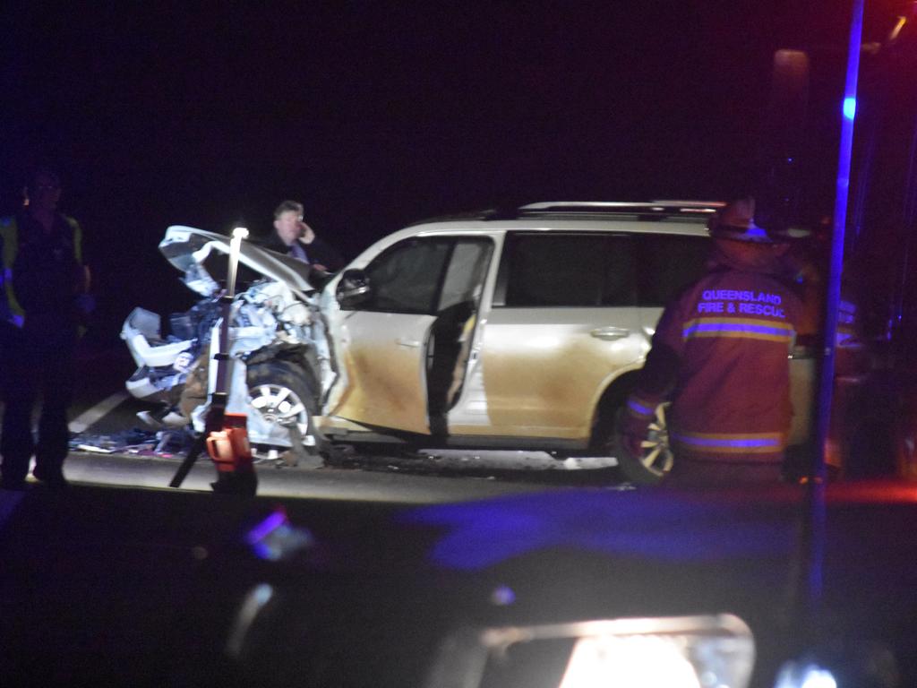 A woman died in a two-car crash at Bowenville near Dalby. Picture: Sam Turner