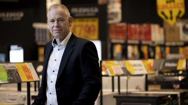 Chief executive Terry Smart says JB Hi-Fi’s brands are ‘well positioned’. Picture: Arsineh Houspian