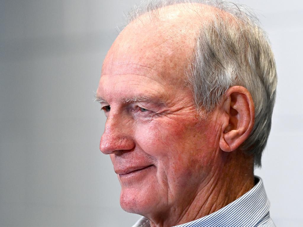 Supercoach Wayne Bennett secures his place in history. Picture: Bradley Kanaris/Getty