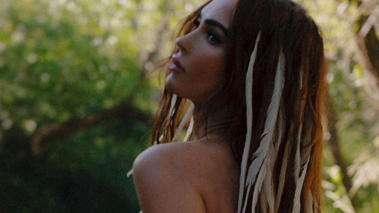 Megan Fox poses in steamy forest photo shoot. Picture: Cibelle Levi/Instagram