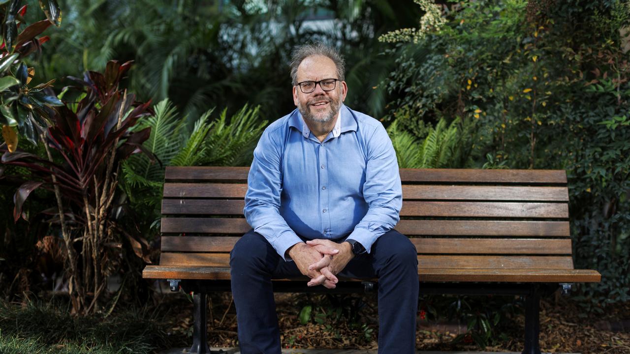 Mater Hospital Emotional Health Unit nurse practitioner Chris Leary. Picture: J&amp;A Photography