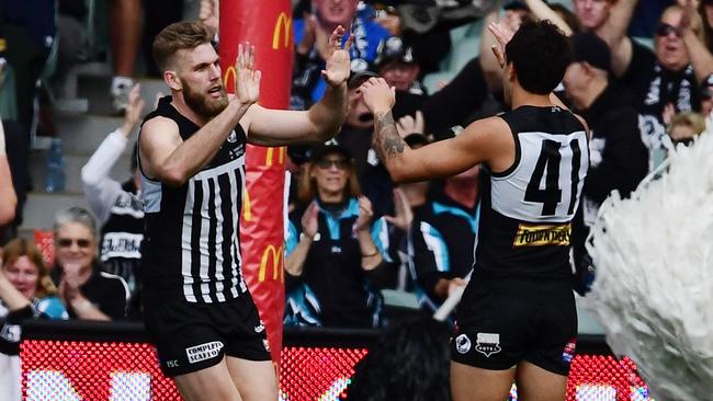 Jackson Trengove hasn’t played for Port Adelaide since being dropped for Round 21. Picture: Tom Huntley