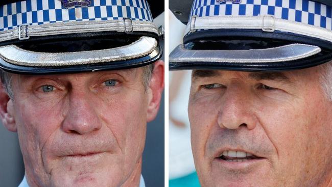 Police Commissioner Karen Webb has announced Assistant Commissioner Dave Waddell (left) as the new northern region commander and Assistant Commissioner Andy Holland as the new western region commander.