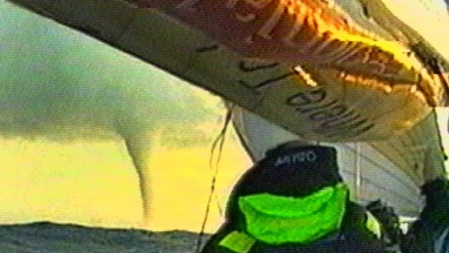 View of the twister before it smashed Nicorette.