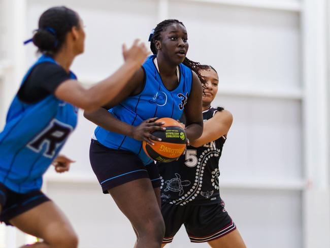 Manuela Puoch (Rowville) at the Basketball Australia Schools Championships. Picture: Taylor Earnshaw