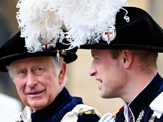 Prince Charles and Prince William, who reportedly threatened to cancel. Picture: Toby Melville / Getty Images